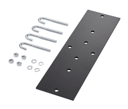 Hoffman LRRMPBLK Black Rack to Run Mount Plate Hoffman LRRMPBLK Black Rack to Run Mount Plate