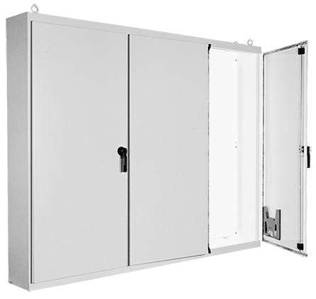 Hoffman A86M3E20 86.12 x 112 x 20.12 Inch White Steel NEMA 12 Free Stand Enclosure Hoffman A86M3E20 86.12 x 112 x 20.12 Inch White Steel NEMA 12 Free Stand Enclosure