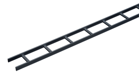 Hoffman LSS18BLK 18 Inch Wide Black Wireway Straight Section Hoffman LSS18BLK 18 Inch Wide Black Wireway Straight Section