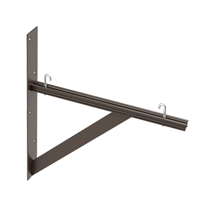Hoffman LTSB18BLK 18 Inch Black Triangle Support Bracket Hoffman LTSB18BLK 18 Inch Black Triangle Support Bracket