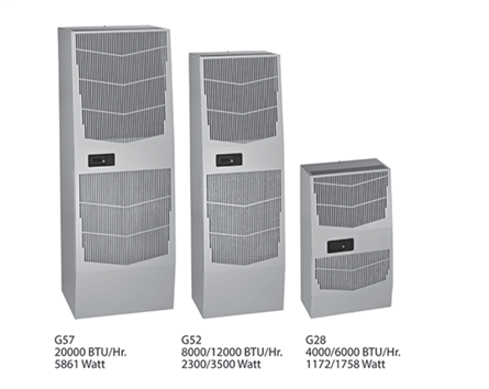 Hoffman G521216G100 12000 BTU/HR 115 Volt 1-Phase Sealed Enclosure Cooling Air Conditioner Hoffman G521216G100 12000 BTU/HR 115 Volt 1-Phase Sealed Enclosure Cooling Air Conditioner