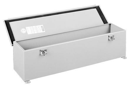 Hinged Cover Wiring Trough, NEMA Type 12 - F22T18HC