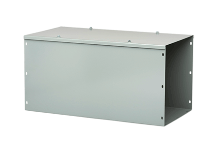 Hoffman F1010G72 10 x 10 x 72 Inch NEMA 1 Gray Steel Straight Lay-In Hinged Cover Wireway Hoffman F1010G72 10 x 10 x 72 Inch NEMA 1 Gray Steel Straight Lay-In Hinged Cover Wireway