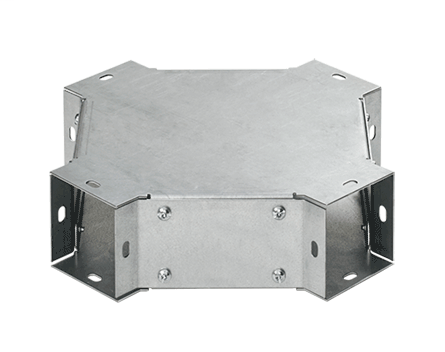 Galvanized Cross Fitting - F44XGV