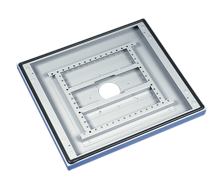 Base with Cutout for Sloped Front - PBSK66