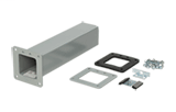 Hoffman F44LX 4 x 4 Inch Steel 90 Degrees Wireway Cut-Off Hoffman F44LX 4 x 4 Inch Steel 90 Degrees Wireway Cut-Off