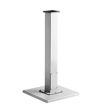 Hoffman A66CCOL 35 x 35 x 6 Inch Light Gray Polyester Powder Painted Steel Straight Pedestal Column Hoffman A66CCOL 35 x 35 x 6 Inch Light Gray Polyester Powder Painted Steel Straight Pedestal Column