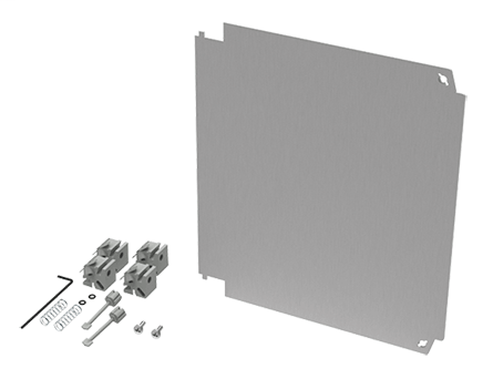 Hoffman A1614PSWPNL 15 x 13.62 Inch Aluminum Enclosure Swing-Out Panel Hoffman A1614PSWPNL 15 x 13.62 Inch Aluminum Enclosure Swing-Out Panel