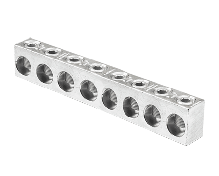 Hoffman ASG8 14 to 2/0 AWG 4.75 Inch Ground Splitter Hoffman ASG8 14 to 2/0 AWG 4.75 Inch Ground Splitter