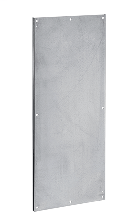 Panels for Free-Stand Type 4, 4X and 12 Single- and Dual-Access Two-Door Enclosures with Mounting Channel - A72P48F1G