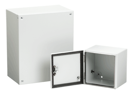 Hoffman LHC252015EMC 9.84 x 7.87 x 5.91 Inch 16 Gauge Steel NEMA 1 Wall Mount Enclosure Hoffman LHC252015EMC 9.84 x 7.87 x 5.91 Inch 16 Gauge Steel NEMA 1 Wall Mount Enclosure