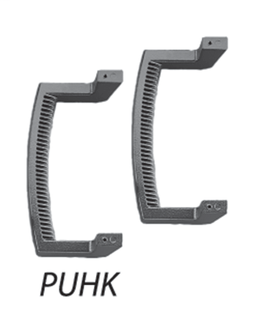 Hoffman PUHK 9.75 Inch Sloped Front Handle Hoffman PUHK 9.75 Inch Sloped Front Handle