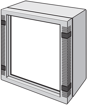 Front Plate, InLine - LFP2525