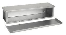 Product image for Hoffman F8896RTGV EconoTrough, NEMA Type 3R, 8" x 8" x 96", Steel