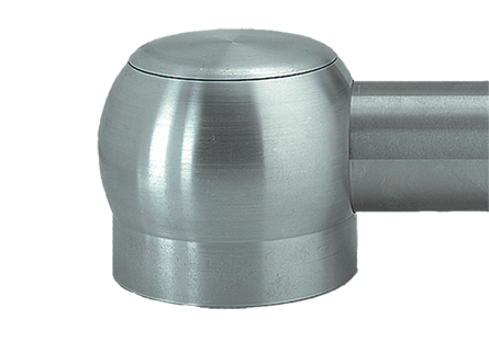 Product image for Hoffman CCSSEC CS600 Elbow Coupling, fits 60.3mm Tube, SS Type 304