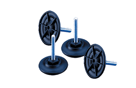 Product image for Hoffman CPCC4L Levelers, Pedestal Base
