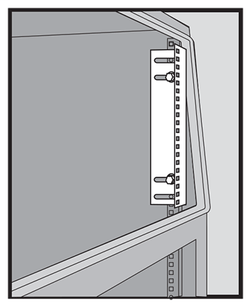 HOFF-E PRA13TH Rack Angles,19 in.Th HOFF-E PRA13TH Rack Angles,19 in.Th