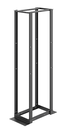 Hoffman E4DR19FM51U 19 Inch 8 Foot 51-Rack Unit 4-Post LAN Open Frame Rack Hoffman E4DR19FM51U 19 Inch 8 Foot 51-Rack Unit 4-Post LAN Open Frame Rack