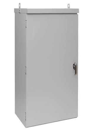 Hoffman A60R5224FSLP 60 x 52 x 24 Inch Steel Pad Mount Two Door Enclosure Hoffman A60R5224FSLP 60 x 52 x 24 Inch Steel Pad Mount Two Door Enclosure