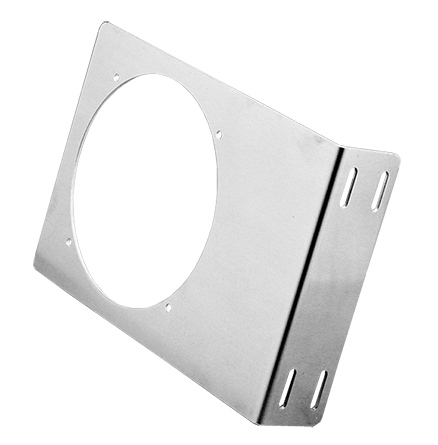 Hoffman ABRKT6 10 x 6.88 x 2 Inch Steel Fan Bracket Hoffman ABRKT6 10 x 6.88 x 2 Inch Steel Fan Bracket