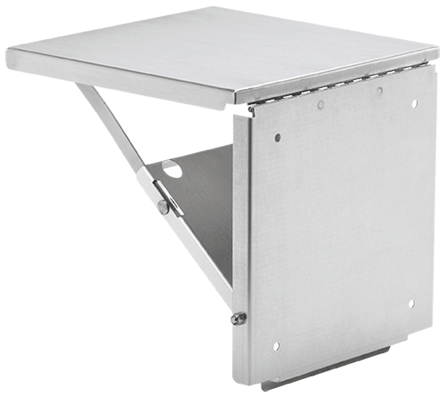 Hoffman ACShelf2424SS 24 x 24 Inch Stainless Steel Folding Shelf Hoffman ACShelf2424SS 24 x 24 Inch Stainless Steel Folding Shelf
