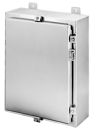 Hoffman A36H3010SSLP 36 x 30 x 10 Inch 14 Gauge 304 Stainless Steel NEMA 4X Wall Mount Enclosure Hoffman A36H3010SSLP 36 x 30 x 10 Inch 14 Gauge 304 Stainless Steel NEMA 4X Wall Mount Enclosure