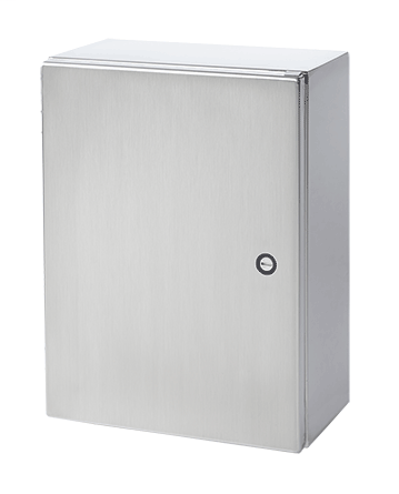 Hoffman CSD12126SS6 12 x 12 x 6 Inch 16 Gauge 316L Stainless Steel NEMA 4X 1-Door Wall Mount Enclosure Hoffman CSD12126SS6 12 x 12 x 6 Inch 16 Gauge 316L Stainless Steel NEMA 4X 1-Door Wall Mount Enclosure