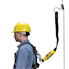 50-ft. length, 5/8-in. dia. polypropylene blend, 1 snap hook and 1 loop 300L-Z7/50FTBL