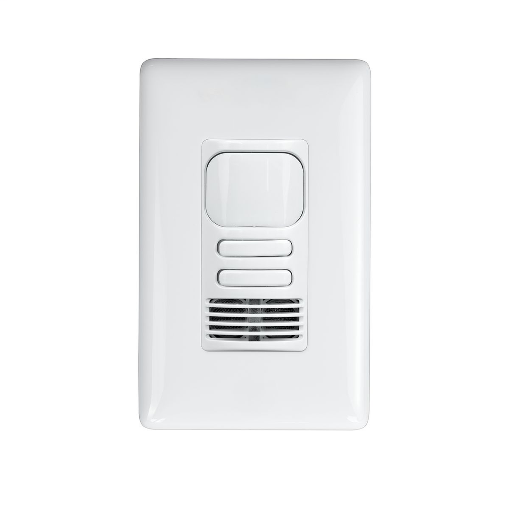 Product image for Current LHMTS1-24V-WH-M Proximity/Occupancy Sensor Passive Infrared, Ultrasonic 1000 Square Feet Relay Wall Switch White
