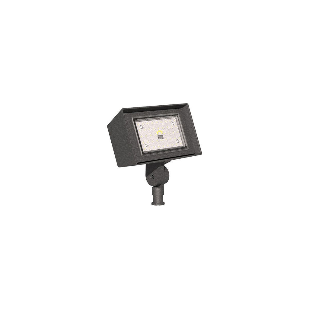 Product image for Current RFL2-25-5K 26W LED Landscape Floodlight, 120-277V, 3245 Lumens, Dark Bronze with Photocell