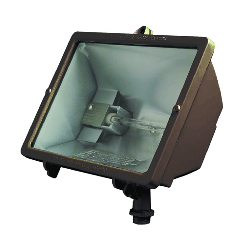 Product image for Current Q-500-B 500 W 120 Volt 1/2 Inch Swivel Knuckle Mount Quartz Halogen Floodlight