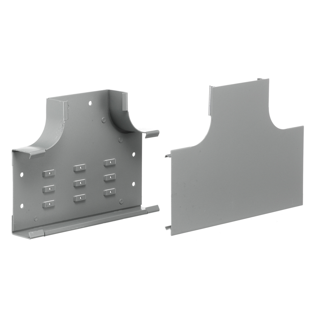 Metal Raceway, Tee Fitting, HBL4750 Series, Gray