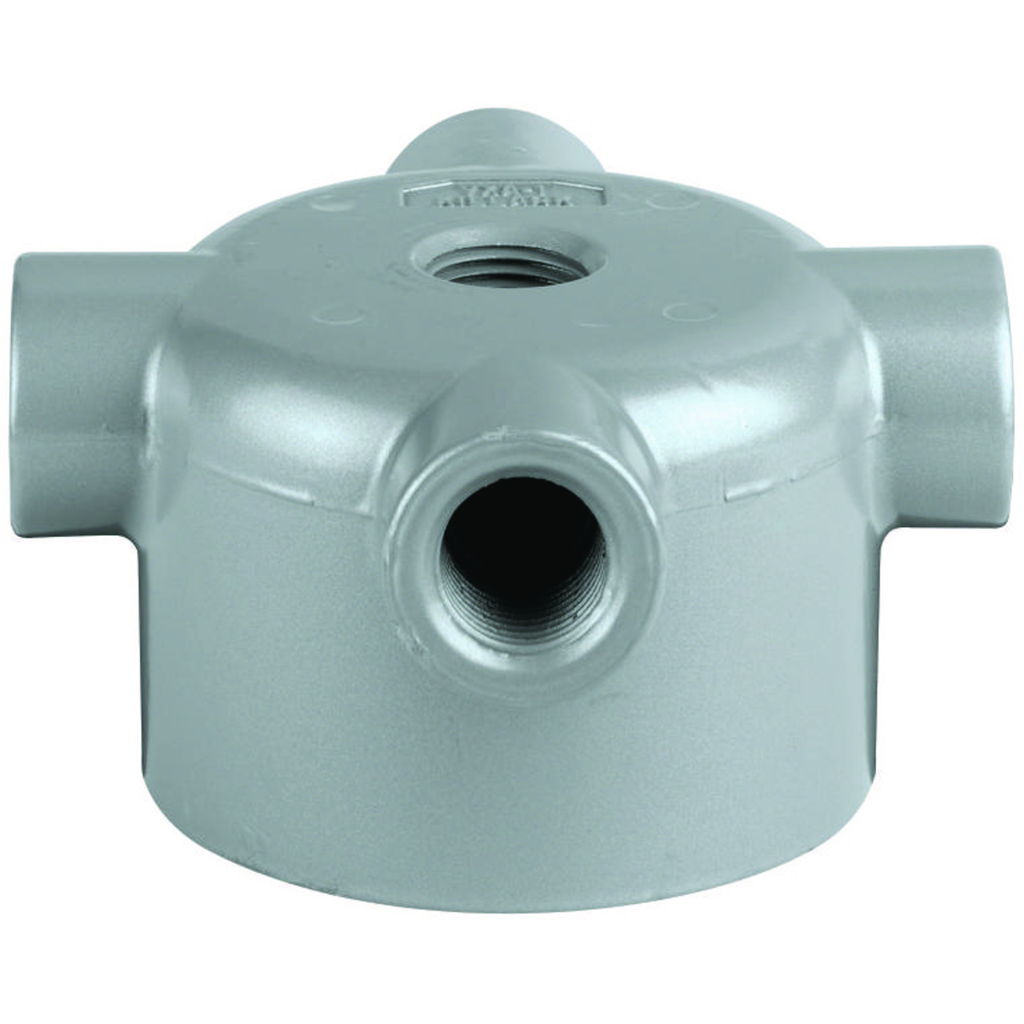 V Series - V Splice Box - Ceiling Mount/Deep Box - Hub Size 3/4 In