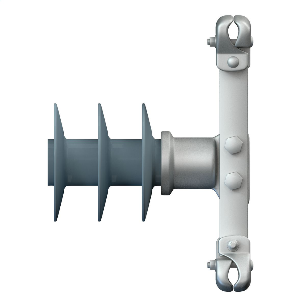 Dual jumper clamp for use with series 250 Hi*Lite XL posts.