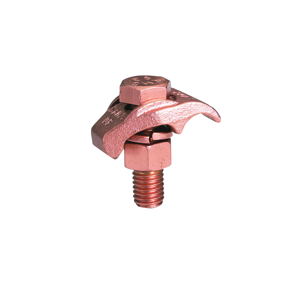 Cable Tray Ground Clamp CU CABLE: #1 AWG (STR) - 4/0 AWG (STR) 1/4" STUD TORQUE: 35 LB IN Tin Plated