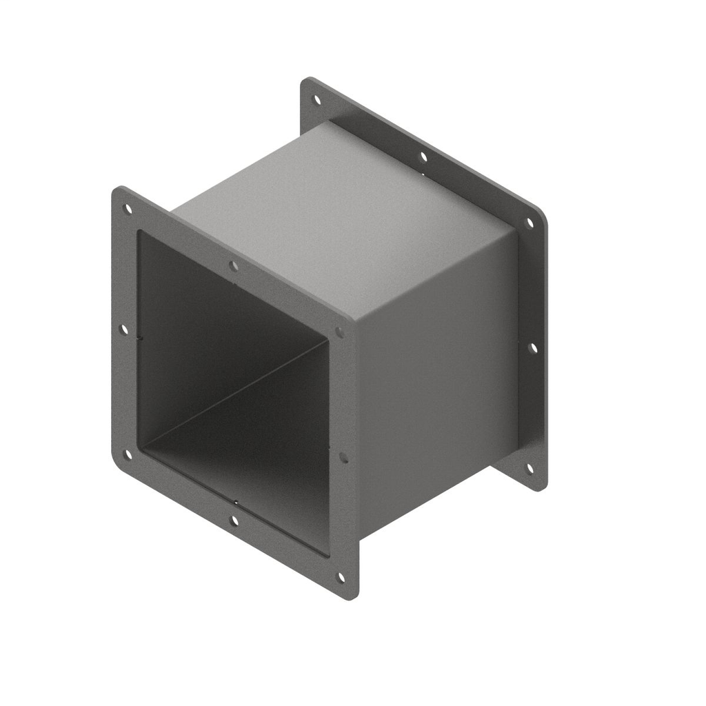 N4X Nipple (For Stainless Steel Feed-Through Wireway) 6X6X6 304 Stainless Steel