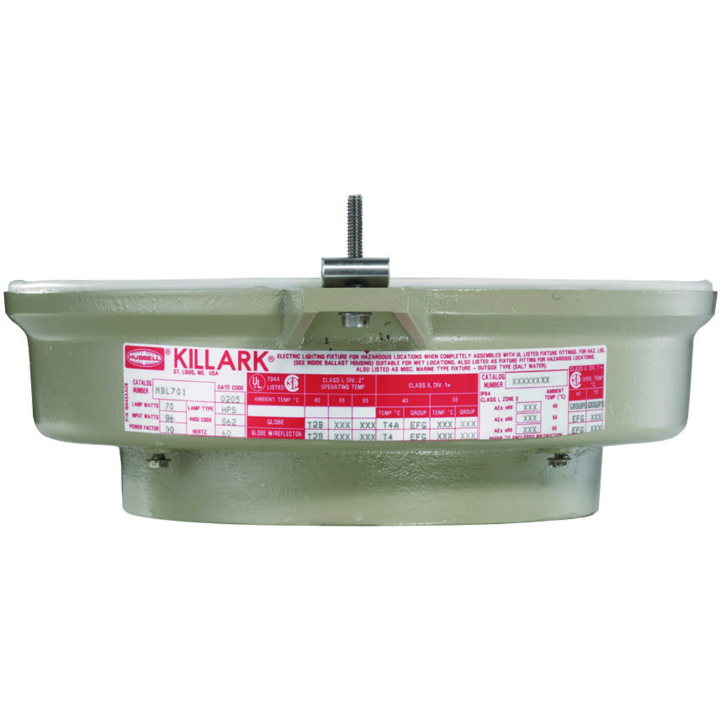 VM2 Series - 150W Pulse Start Metal Halide Quadri-Volt - Housing