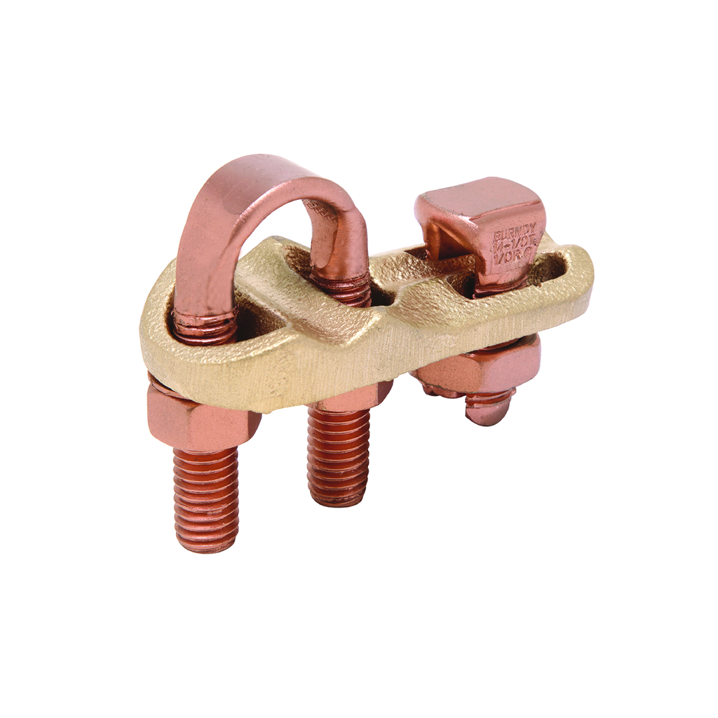 High Cu Alloy VARITAP T-Connector, Bolted, Cable to Cable, 1/0 Str - 300 Mcm(Run), #6 Sol - 1/0 Str(Tap)