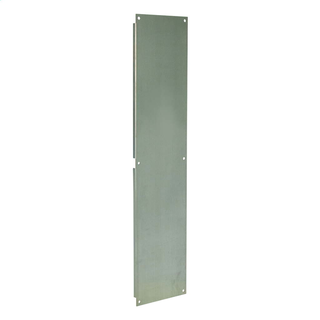 Half-Panel Double Door Freestanding 24.8X44 Carbon Steel - Galvanized