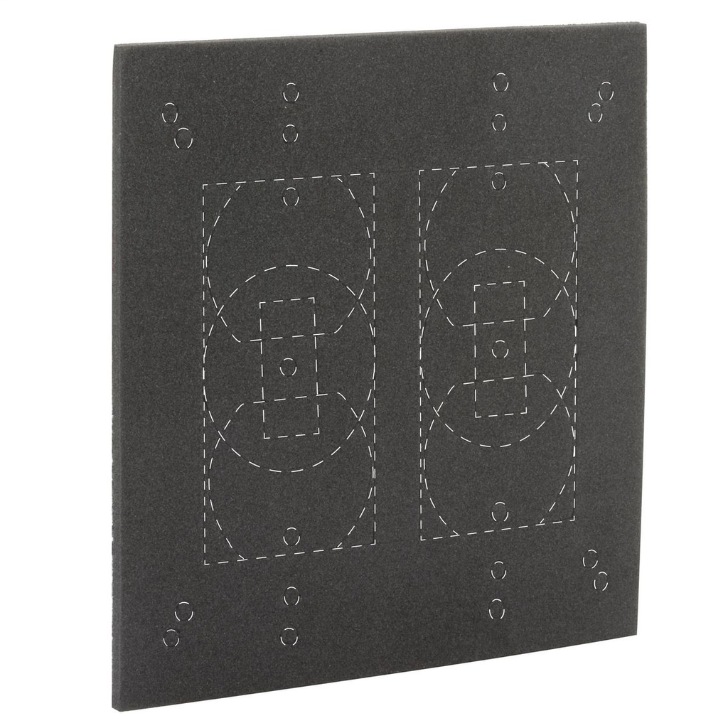 2-Gang Multi-purpose Gasket, 2-Pack, Polybag