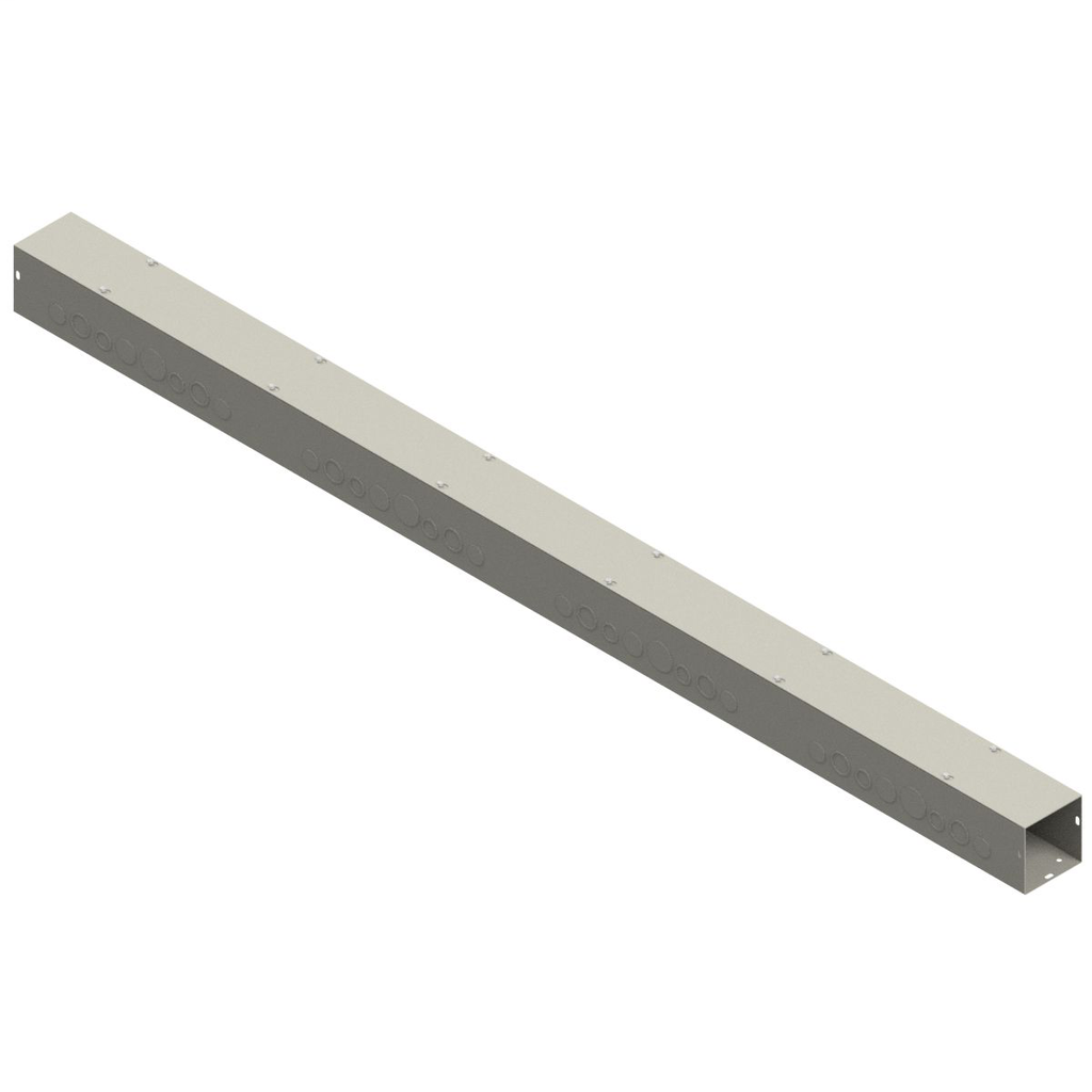 N1 Screw-Cover Wireway 6X6X120 Carbon Steel - Galvanized