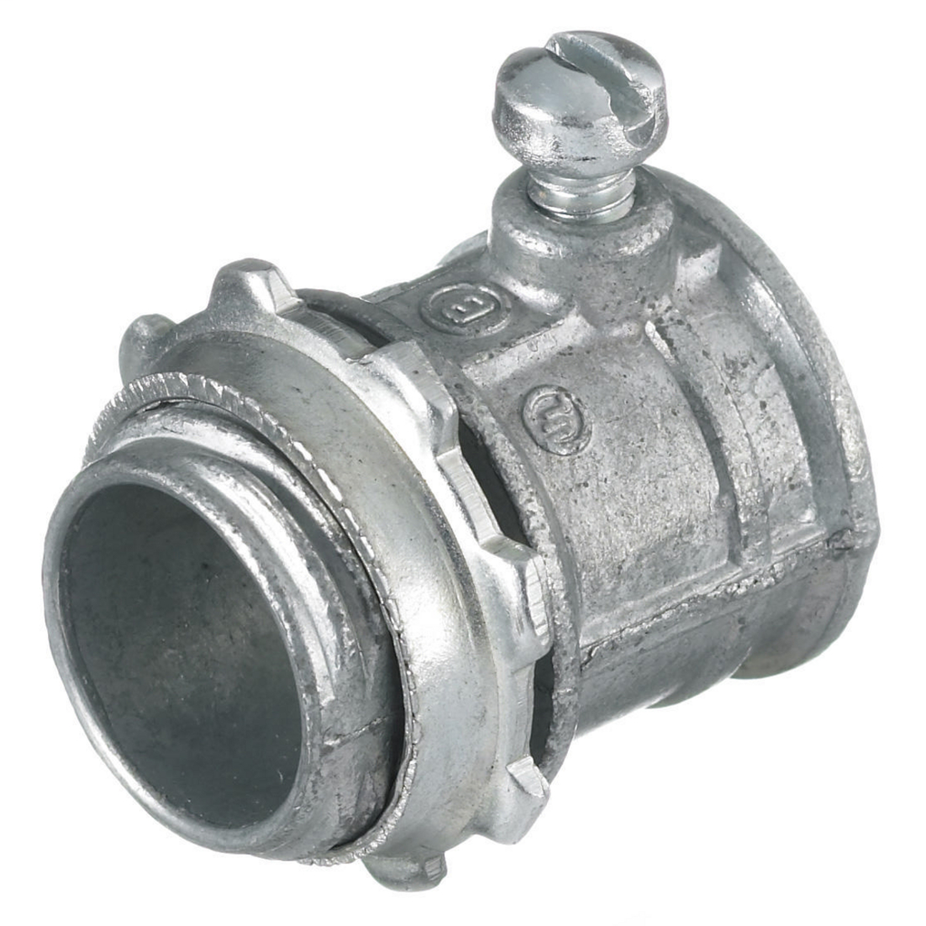 Metal Raceway, 1/2" EMT Connector, HBL500/HBL7500 Series