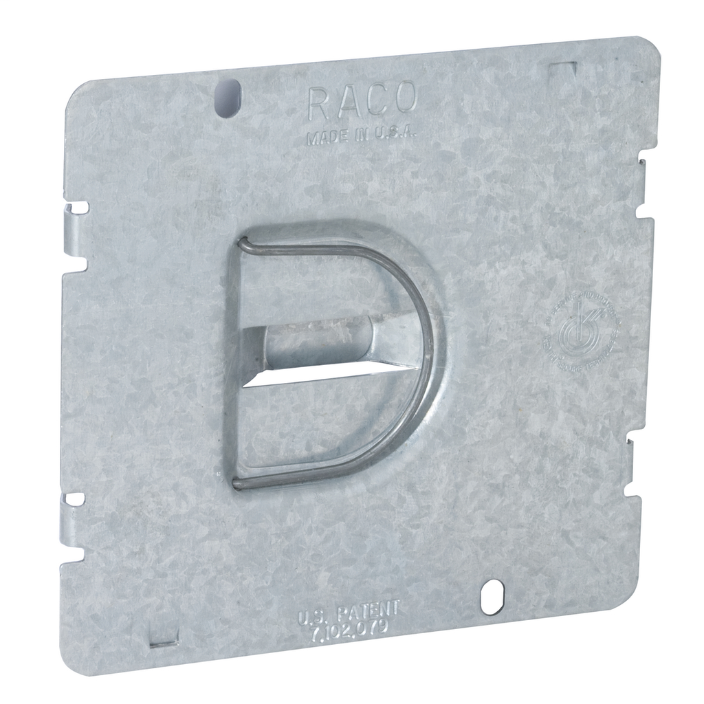 1-Device Cable Protector Plate, 3/4 in. Raised, Low-Voltage