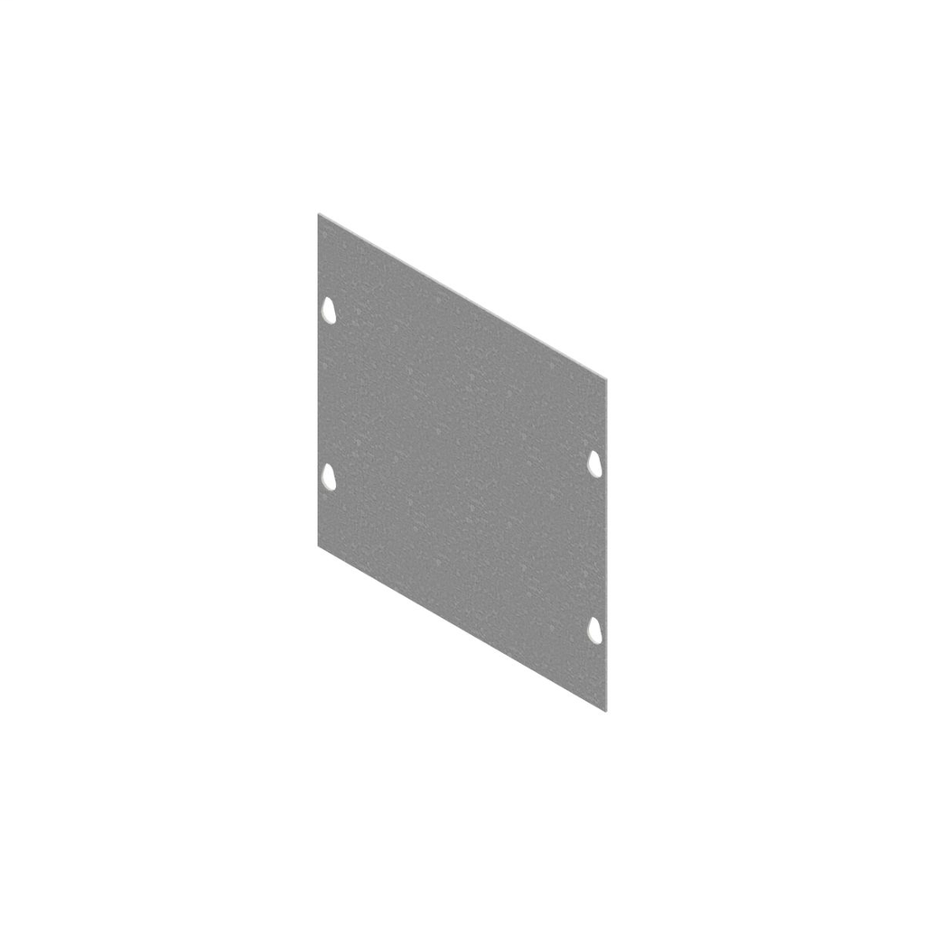 Surface Cover Only (Screw-Cover) 24X24 Carbon Steel - Galvanized