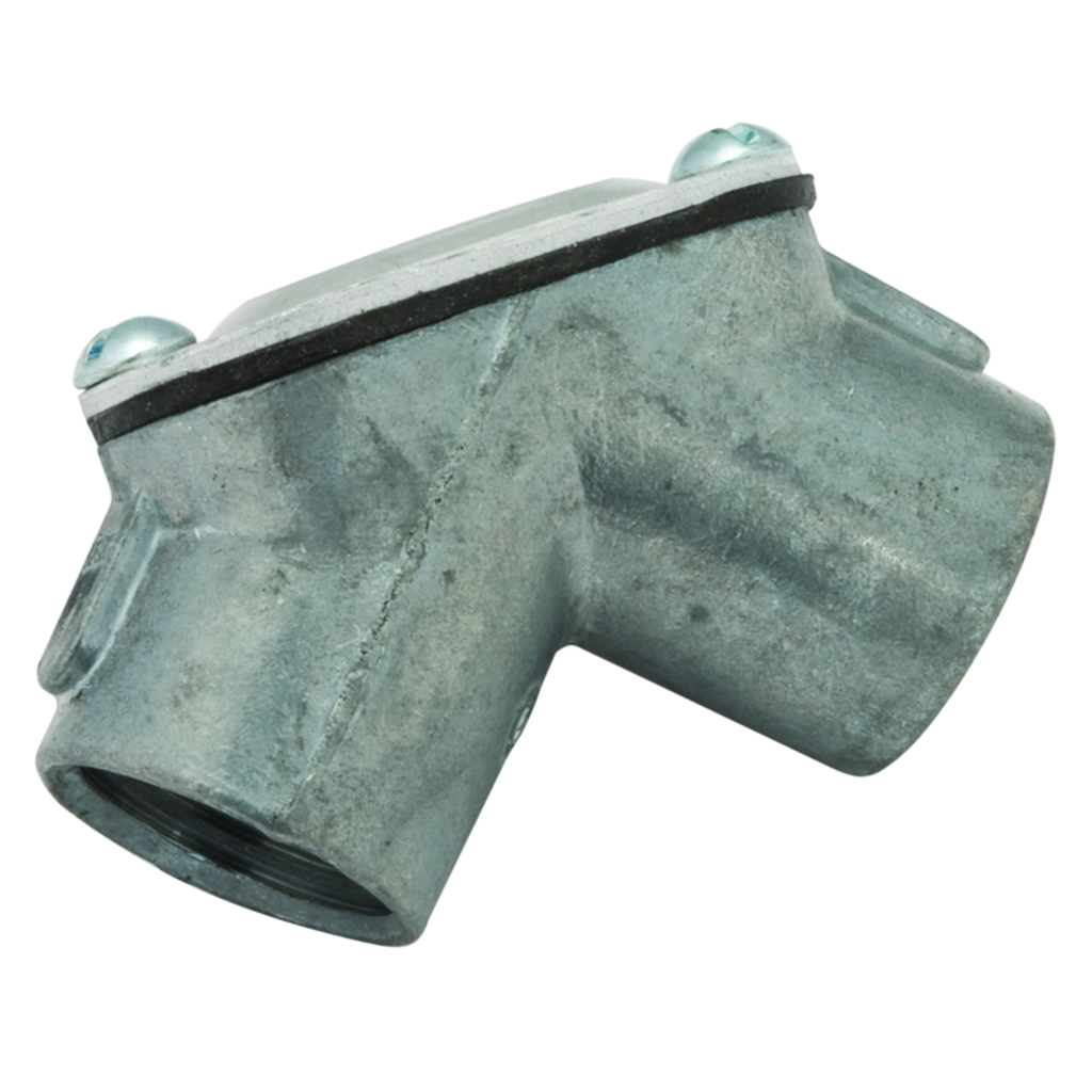 1/2 in. 90 Degree Rigid/IMC Handy Ell Threaded Coupling