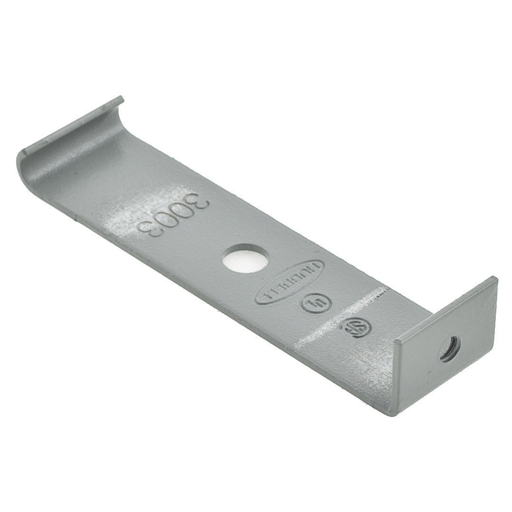 Metal Raceway, HBL3000 Series, Support Clip, Gray