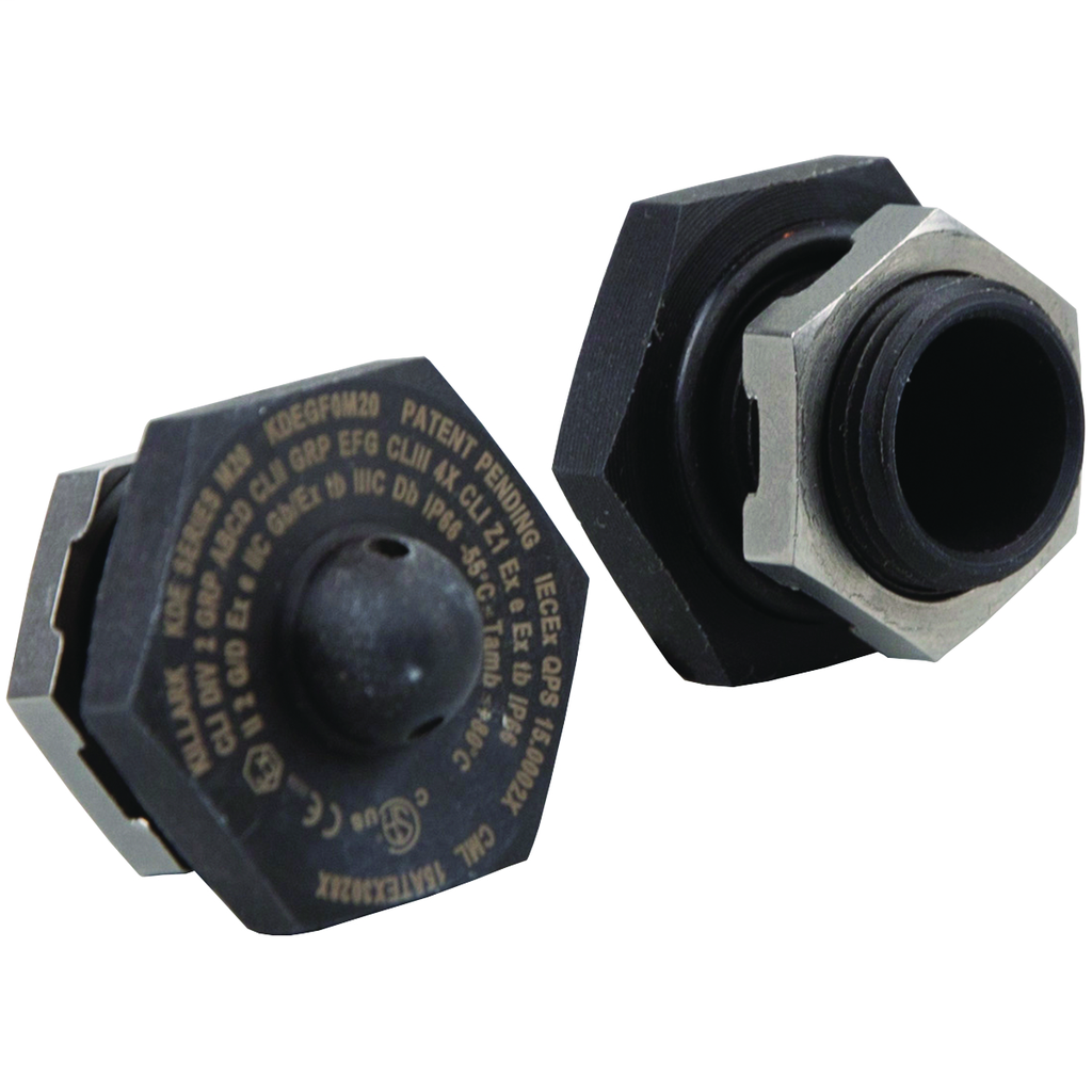 Glass Filled Nylon Drain, M20 - Ex e Class I Div. 2 IP66/4X