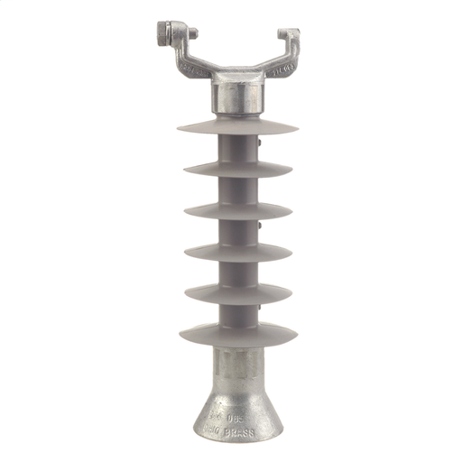 Vertical Line Post 69 kV Clamptop / Stud Base 3/4"-10 Tap.