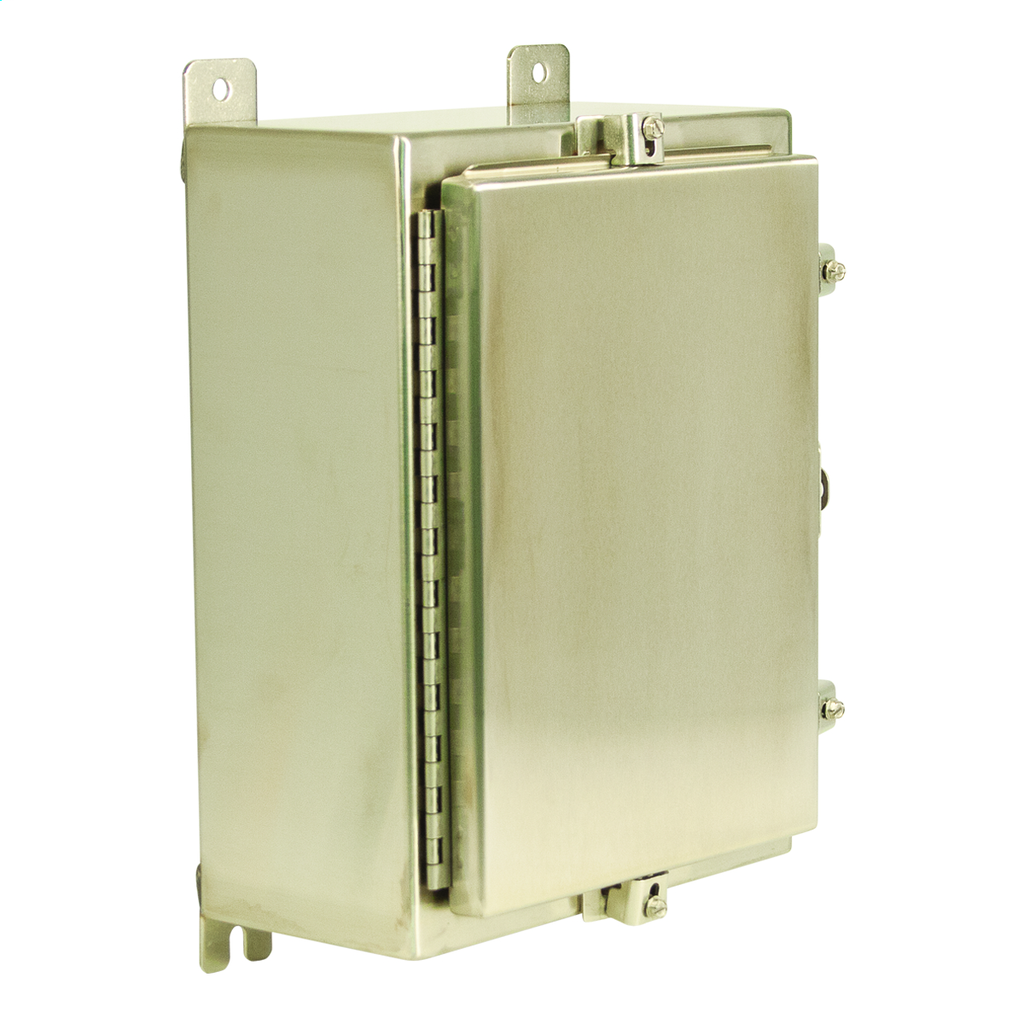 N4X Single Door Wall-Mount Clamp 42X36X8 316 Stainless Steel