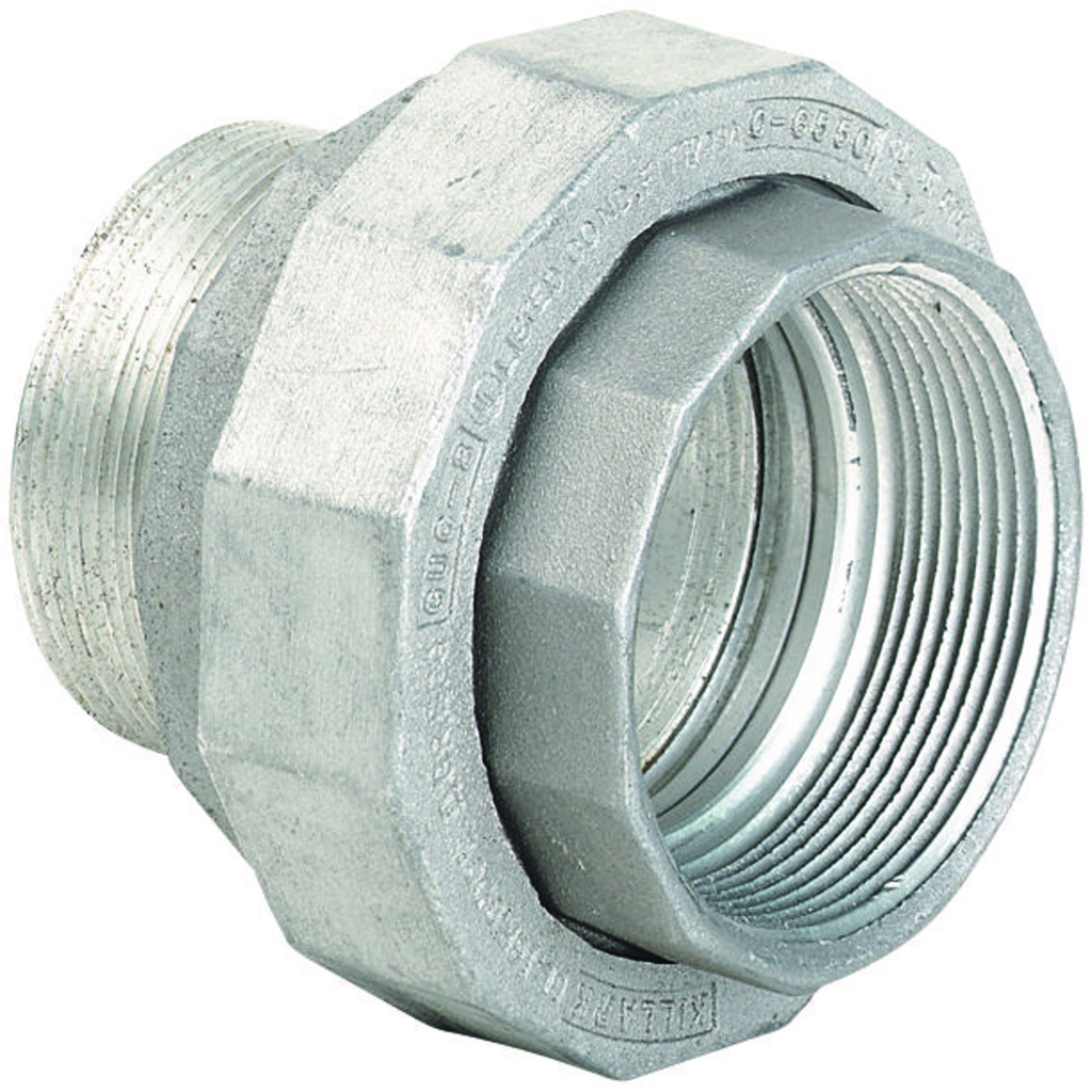 UN Series - Iron ATEX And IECEx Certified Union - Male/Female - Hub Size 3-1/2 Inch